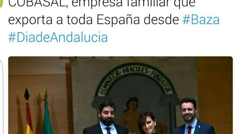 Cobasal recibe el premio Bandera de Andalucía